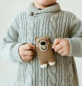 Melange Collection Crochet Teddy Bear Toy ornament