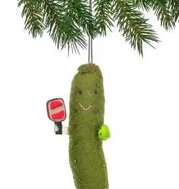 Silk Road Bazaar Pickleball Pickle Ornament