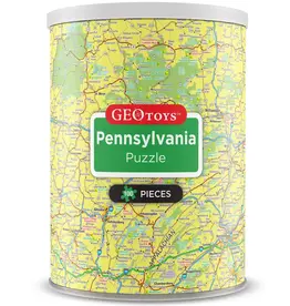 Geotoys Mini Puzzle Pennsylvania