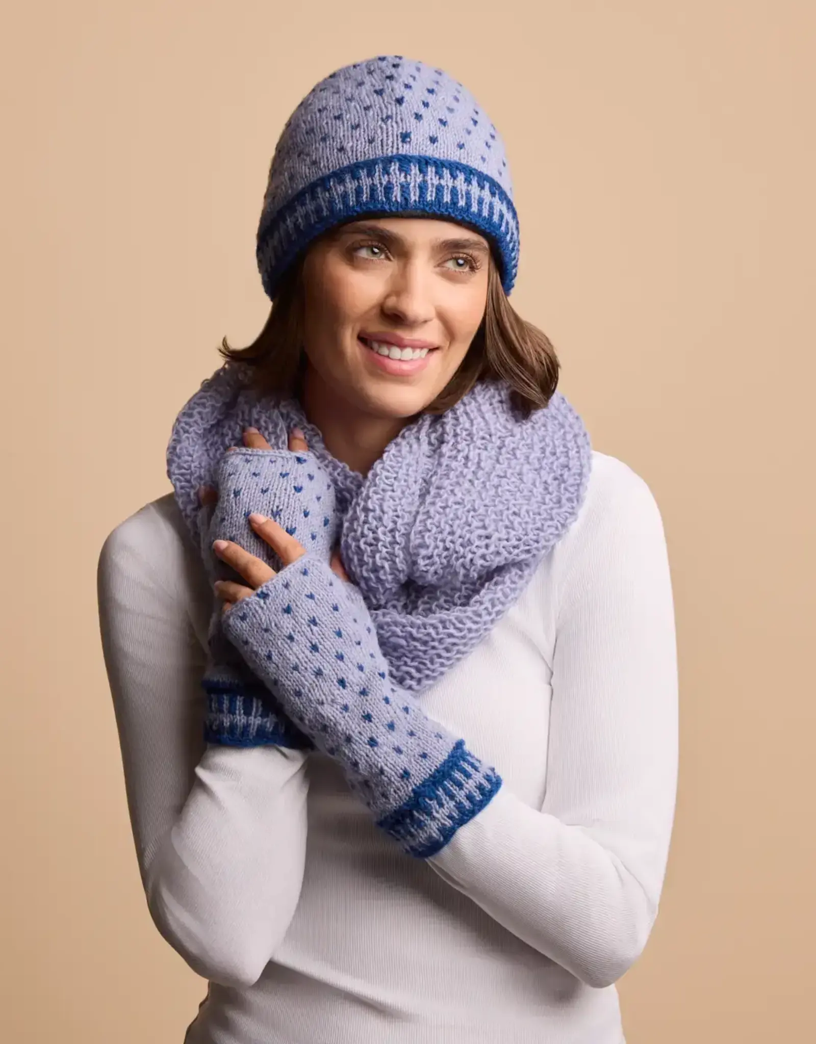 Feelgoodz Appalachian Dove Wool Knit Cap