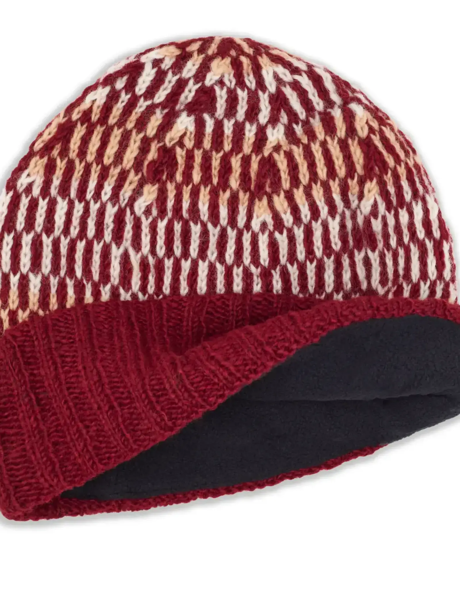 Feelgoodz Adirondack Cardinal Wool Knit Cap
