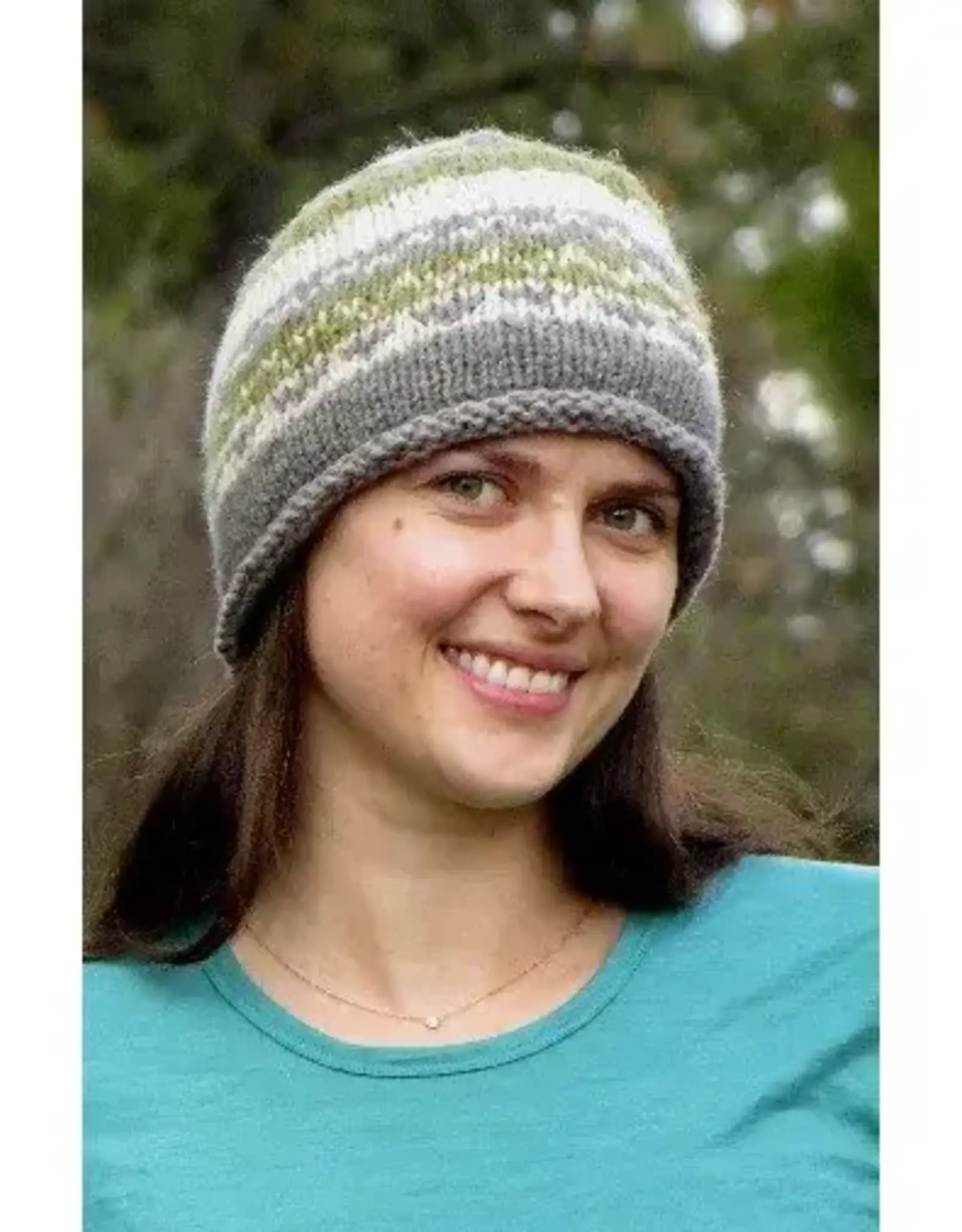 Ganesh Himal Hemp + Wool Knit Roll Hat