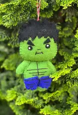 Mr. Ellie Pooh Felt Ornament Emerald Behemoth