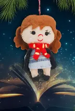 Mr. Ellie Pooh Felt Ornament Clever Witch