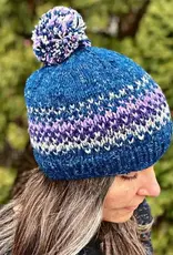 Ganesh Himal Hemp + Wool Blend Knit Pom Pom Hat