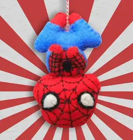 Mr. Ellie Pooh Felt Ornament Wall-Crawler UpsideDown
