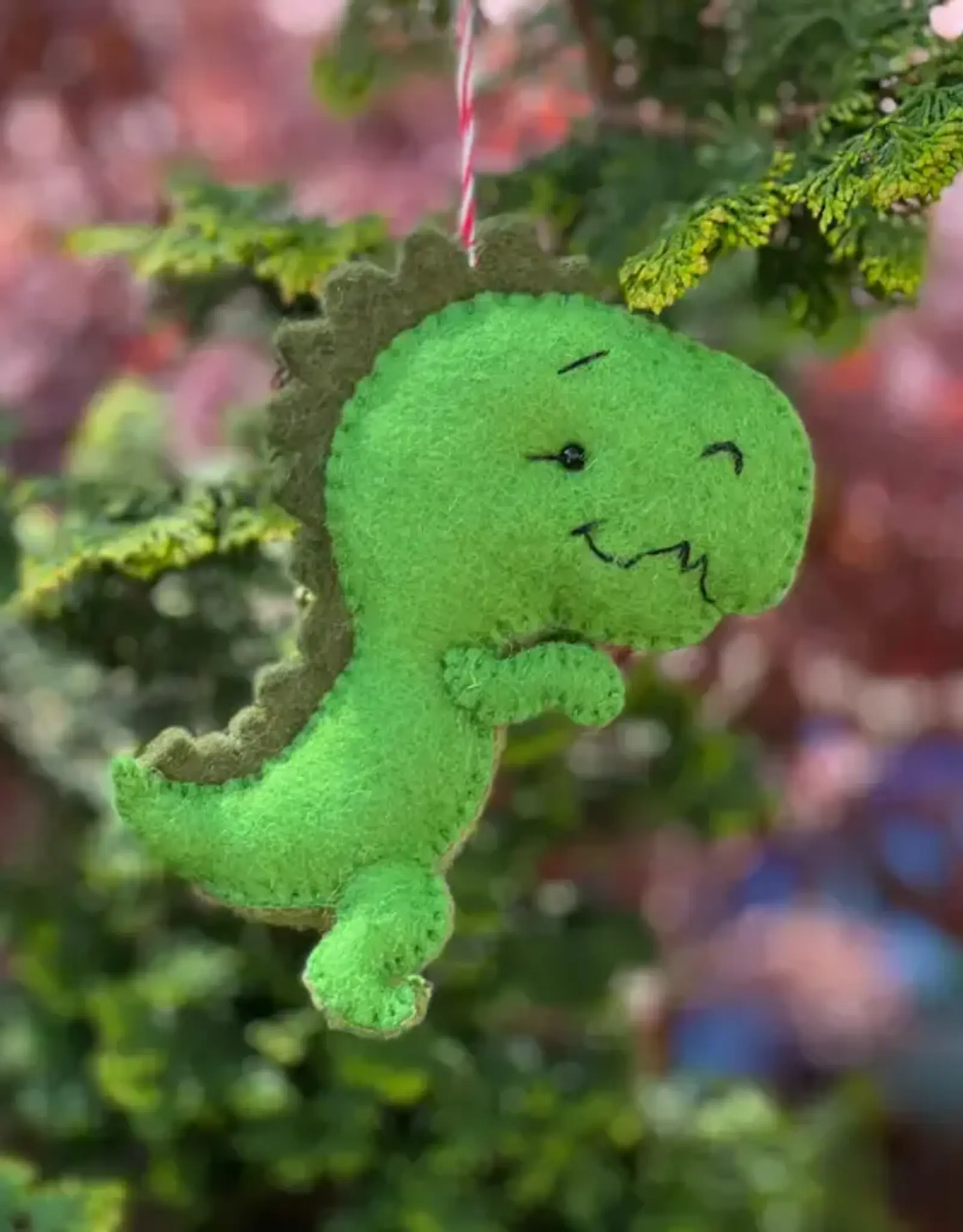 Mr. Ellie Pooh Felt Ornament Tyranosaurus