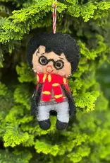 Mr. Ellie Pooh Felt Ornament Wizard Boy