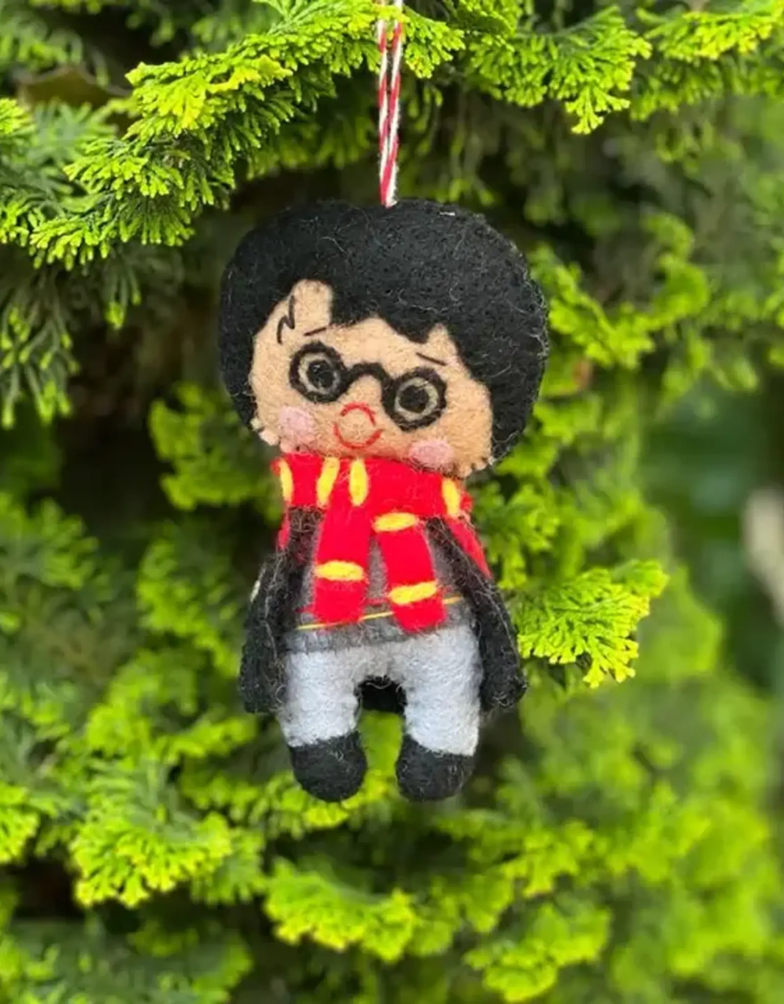 Mr. Ellie Pooh Felt Ornament Wizard Boy