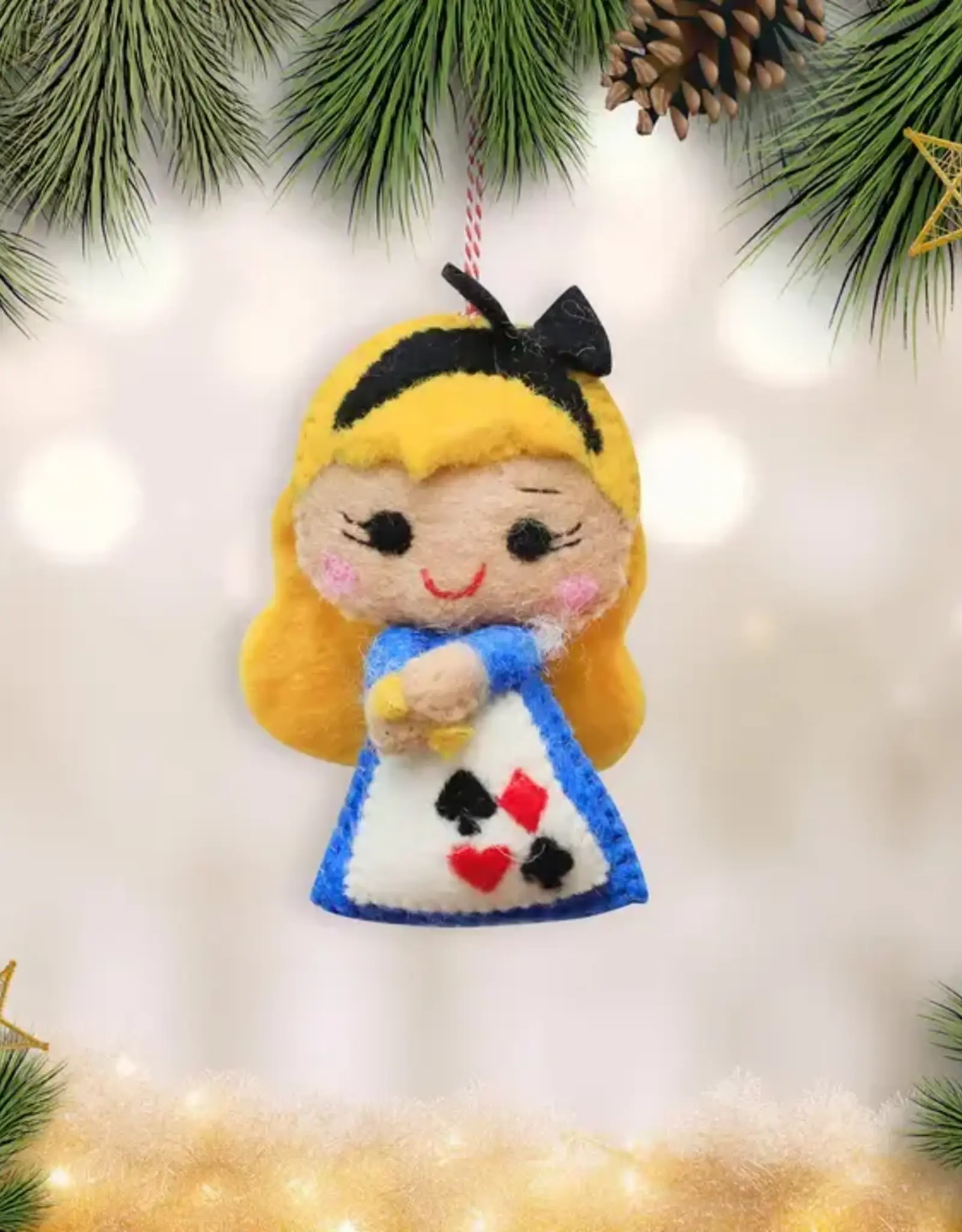 Mr. Ellie Pooh Felt Ornament Elowyn Wondermere