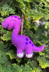 Mr. Ellie Pooh Felt Ornament Apatosaurus