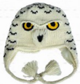 Arts of Ecuador Snowy Owl Hat - Youth Size