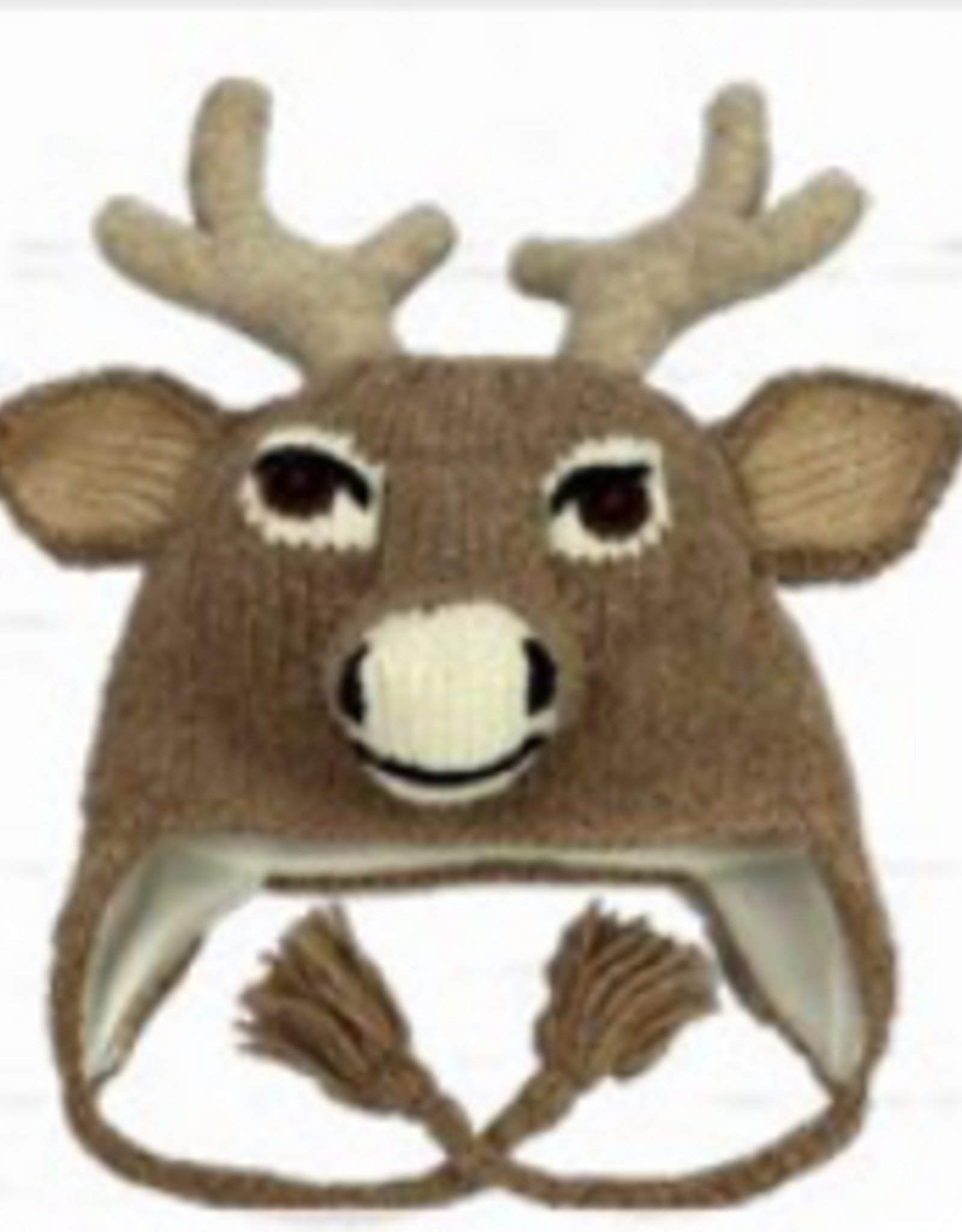 Arts of Ecuador Reindeer Hat - Adult Size