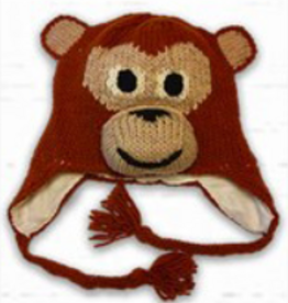 Arts of Ecuador Monkey Hat - Adult Size