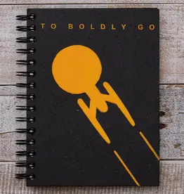 Mr. Ellie Pooh Large Notebook To Boldly Go...