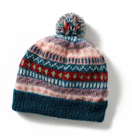 Serrv Folklore Knit Winter Pom Hat