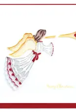 Quilling Card Quilled Christmas Angel Card