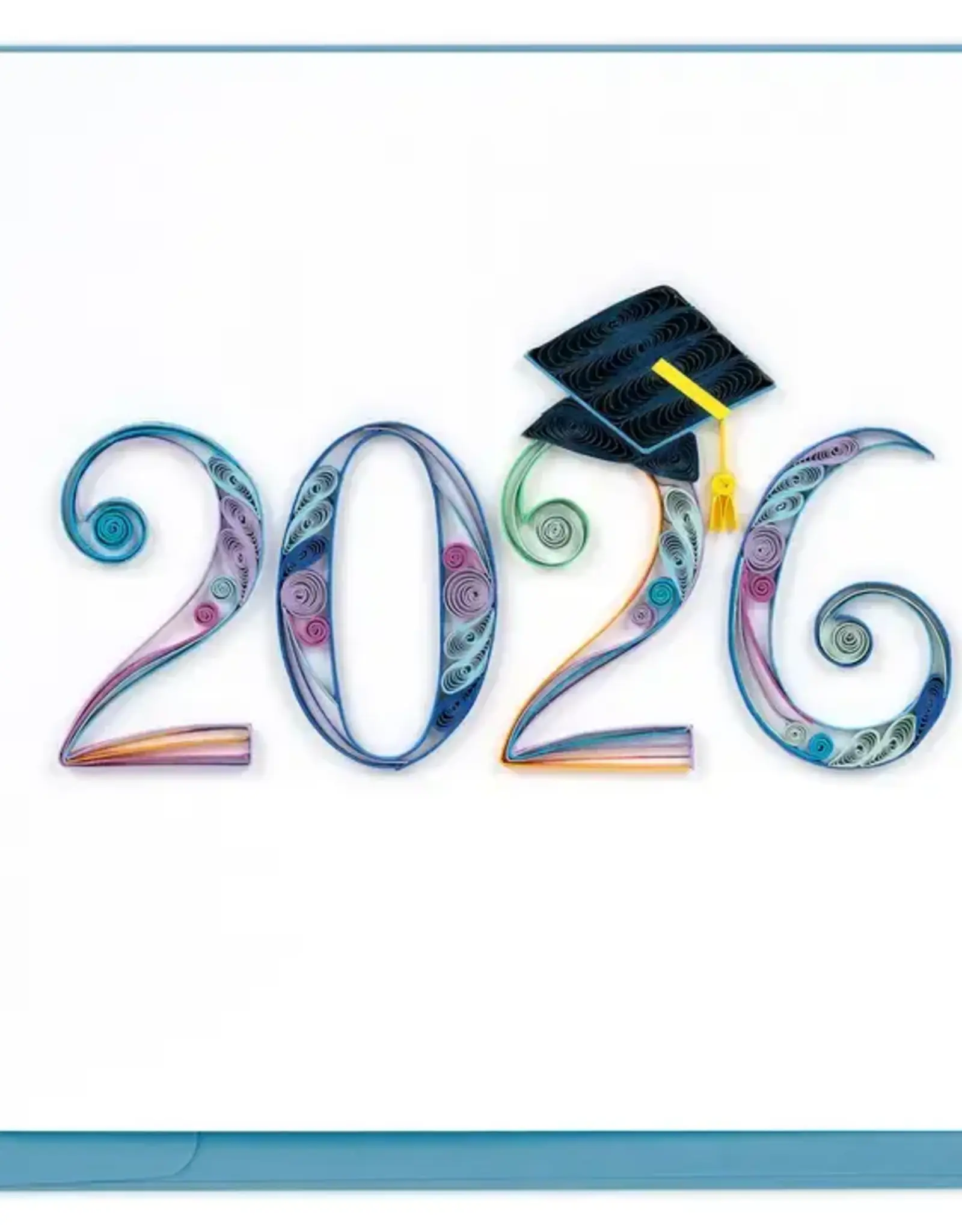 Quilling Card Quilled 2026 Graduation Card