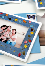 Quilling Card Holiday Photo Card