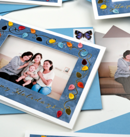 Quilling Card Holiday Photo Card