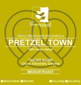 Lenca Coffee Roasters Pretzel Town Coffee - Marcala Bean
