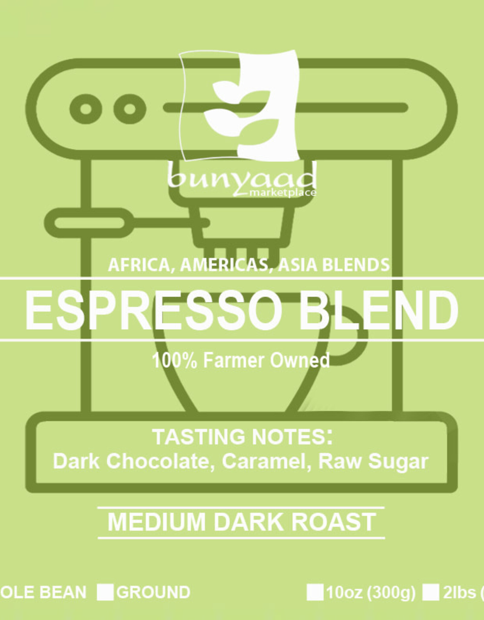 Lenca Coffee Roasters Bunyaad Espresso Coffee