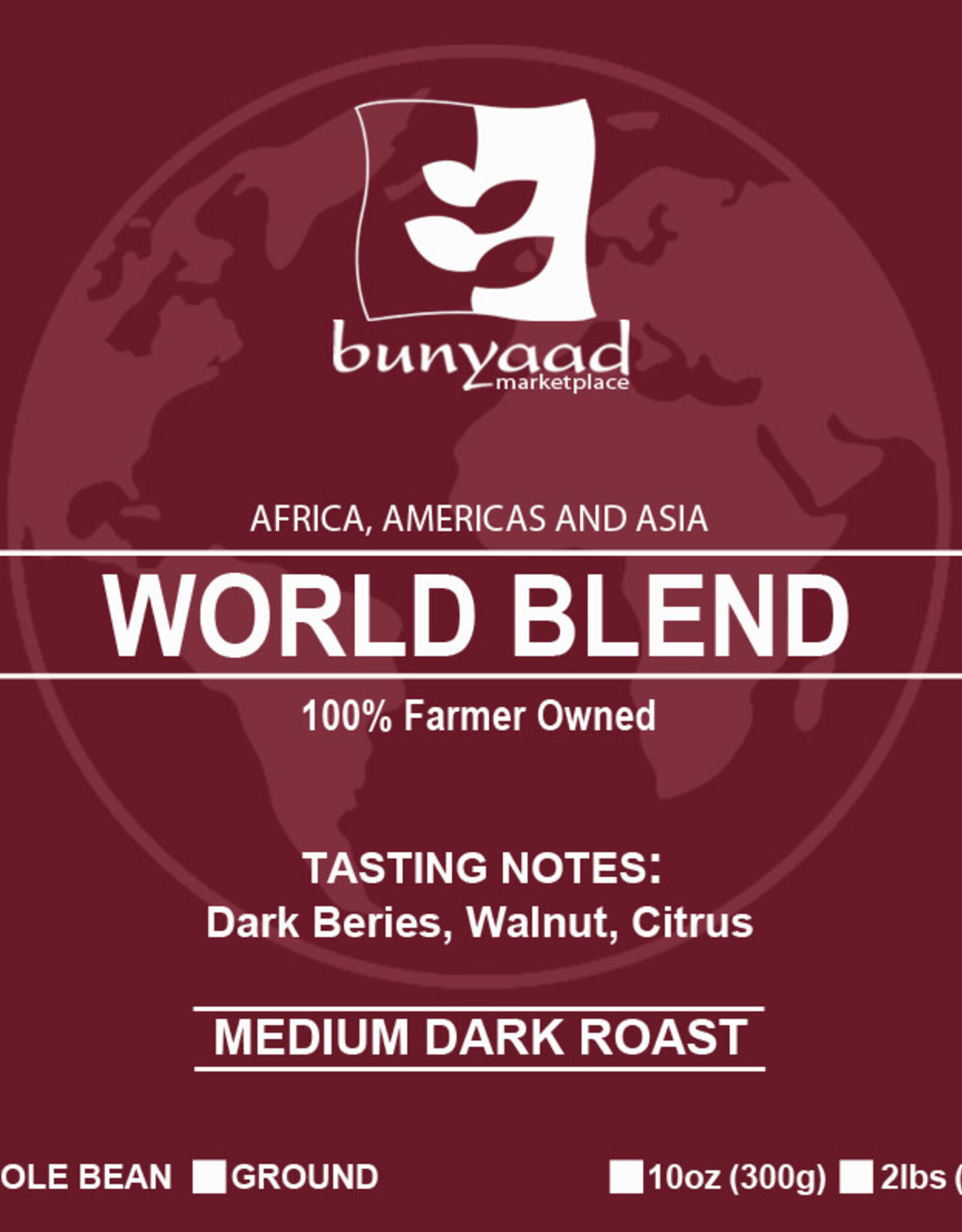 Lenca Coffee Roasters Bunyaad Special Blend 12oz -