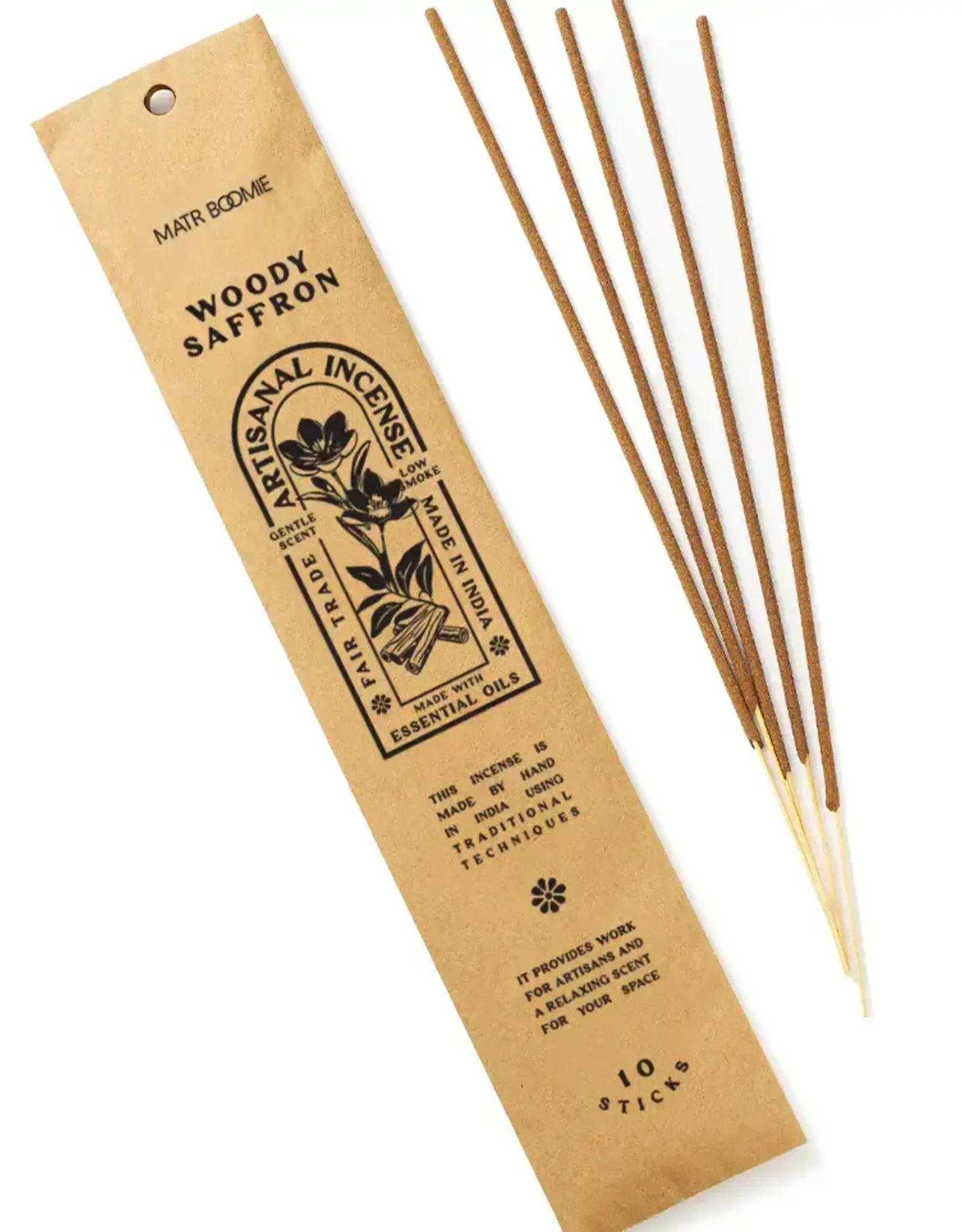 Matr Boomie Woody Saffron Incense