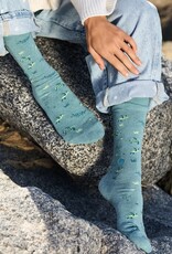 Conscious Step Socks that Protect Sea Turtles (Light Blue)