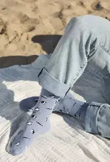 Conscious Step Socks That Protect Penguins (Periwinkle Penguins)