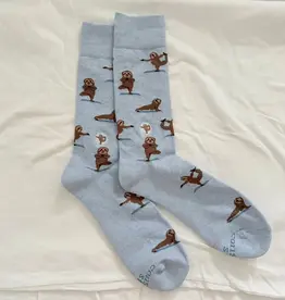 Conscious Step Socks that Support Mental Health (Blue Sloths)