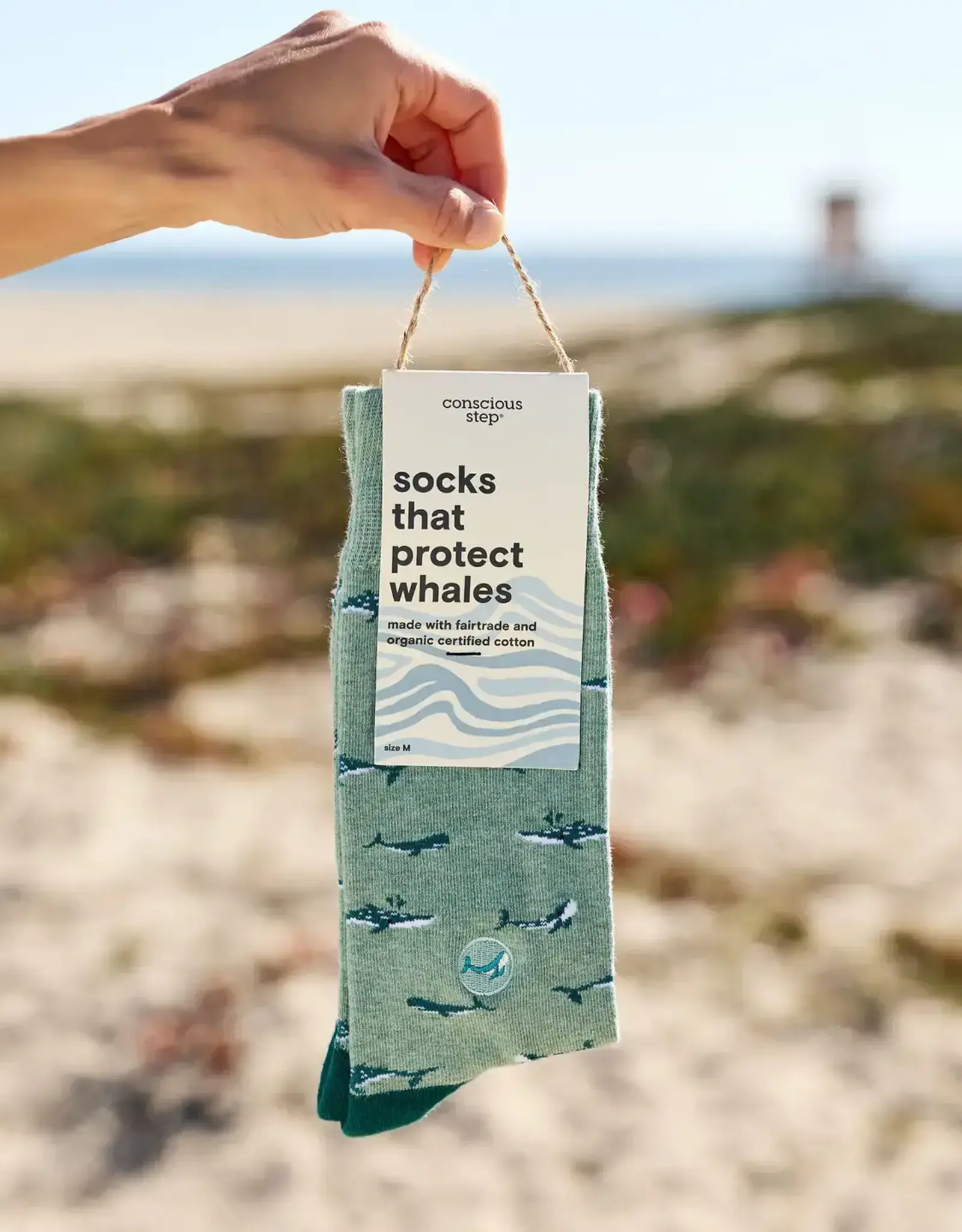 Conscious Step Socks that Protect Whales