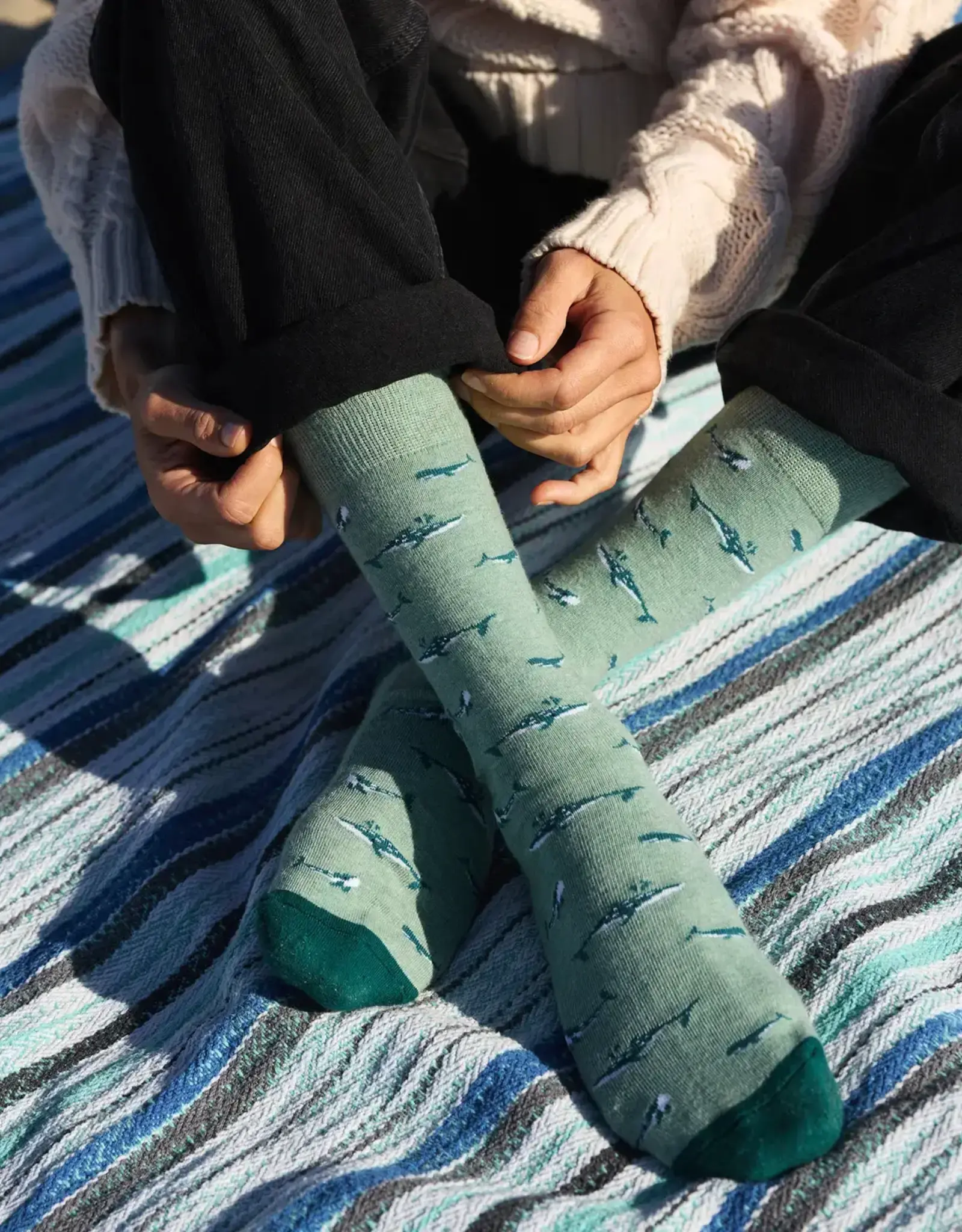 Conscious Step Socks that Protect Whales