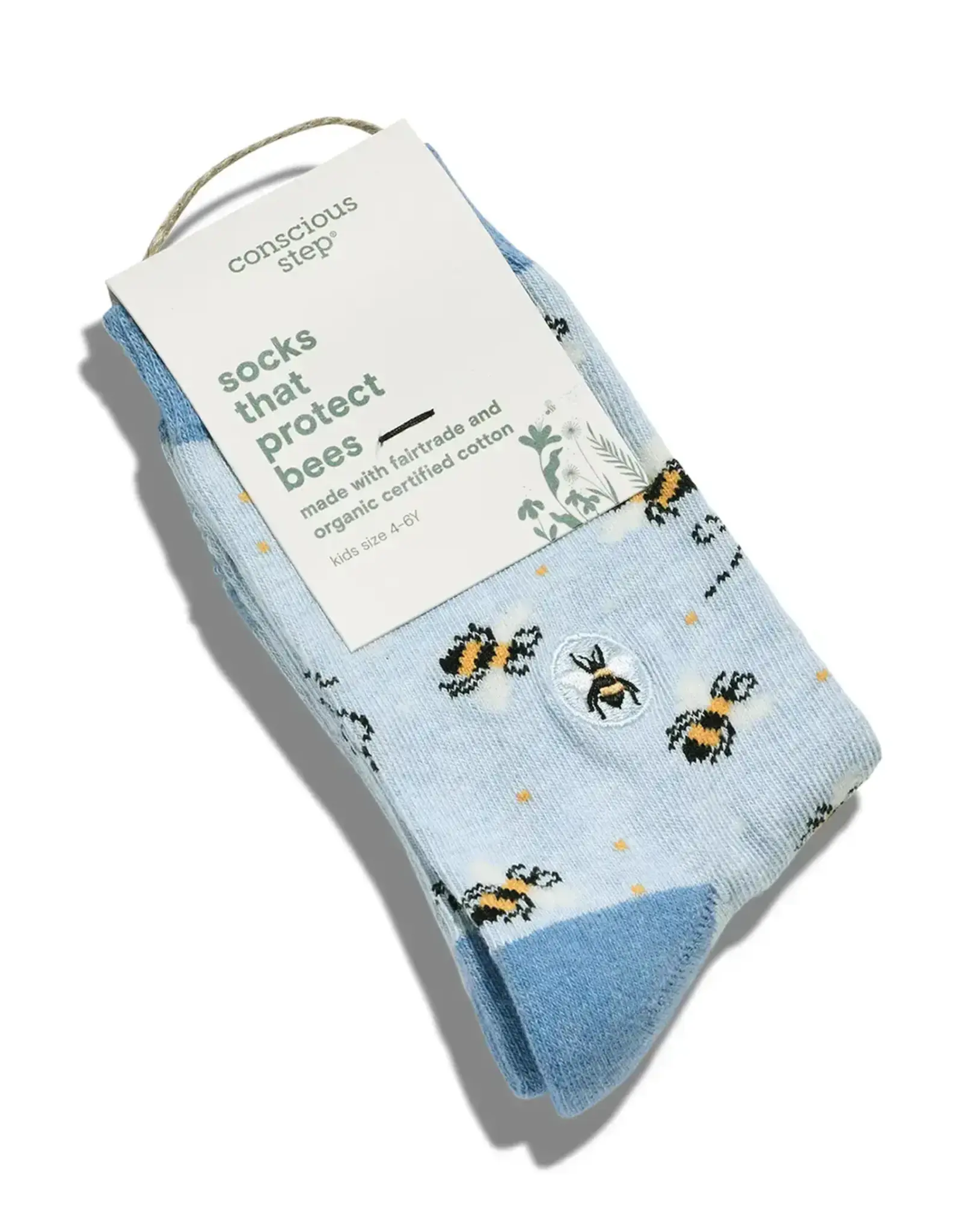 Conscious Step Kids Socks that Protect Bees
