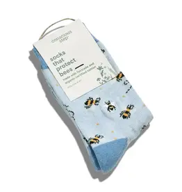 Conscious Step Kids Socks that Protect Bees