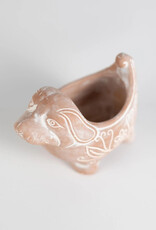 Ten Thousand Villages Terracotta Dog Planter (Small)