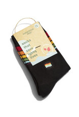 Conscious Step Kids Socks that Save LGBTQ Lives (Black)