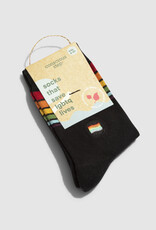 Conscious Step Kids Socks that Save LGBTQ Lives (Black)