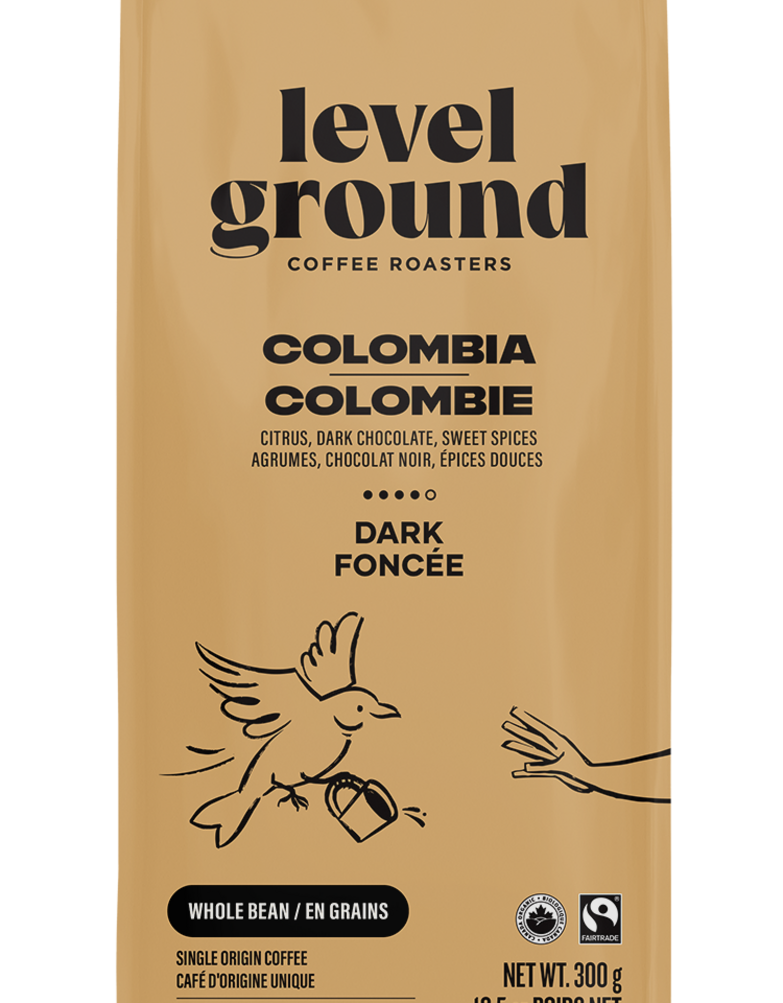 Level Ground Colombia Single Origin Coffee