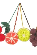 Felt So Good Red Cherries Ornament