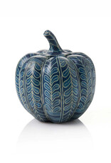 Serrv Indigo Batik Vines Pumpkin
