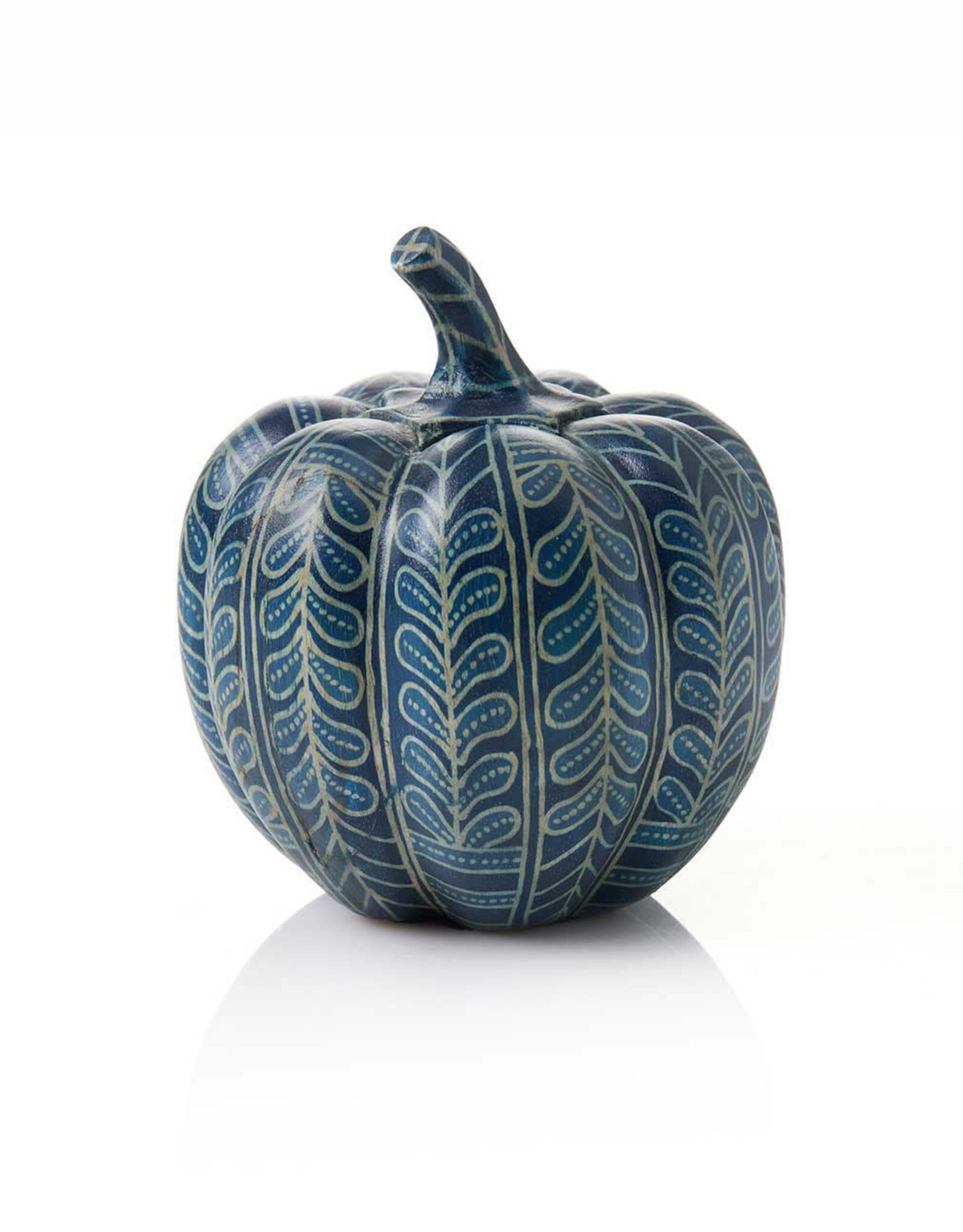 Serrv Indigo Batik Vines Pumpkin
