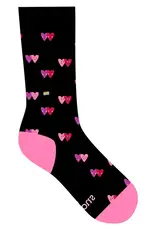 Conscious Step Socks that Save LGBTQ Lives (Black Hearts)