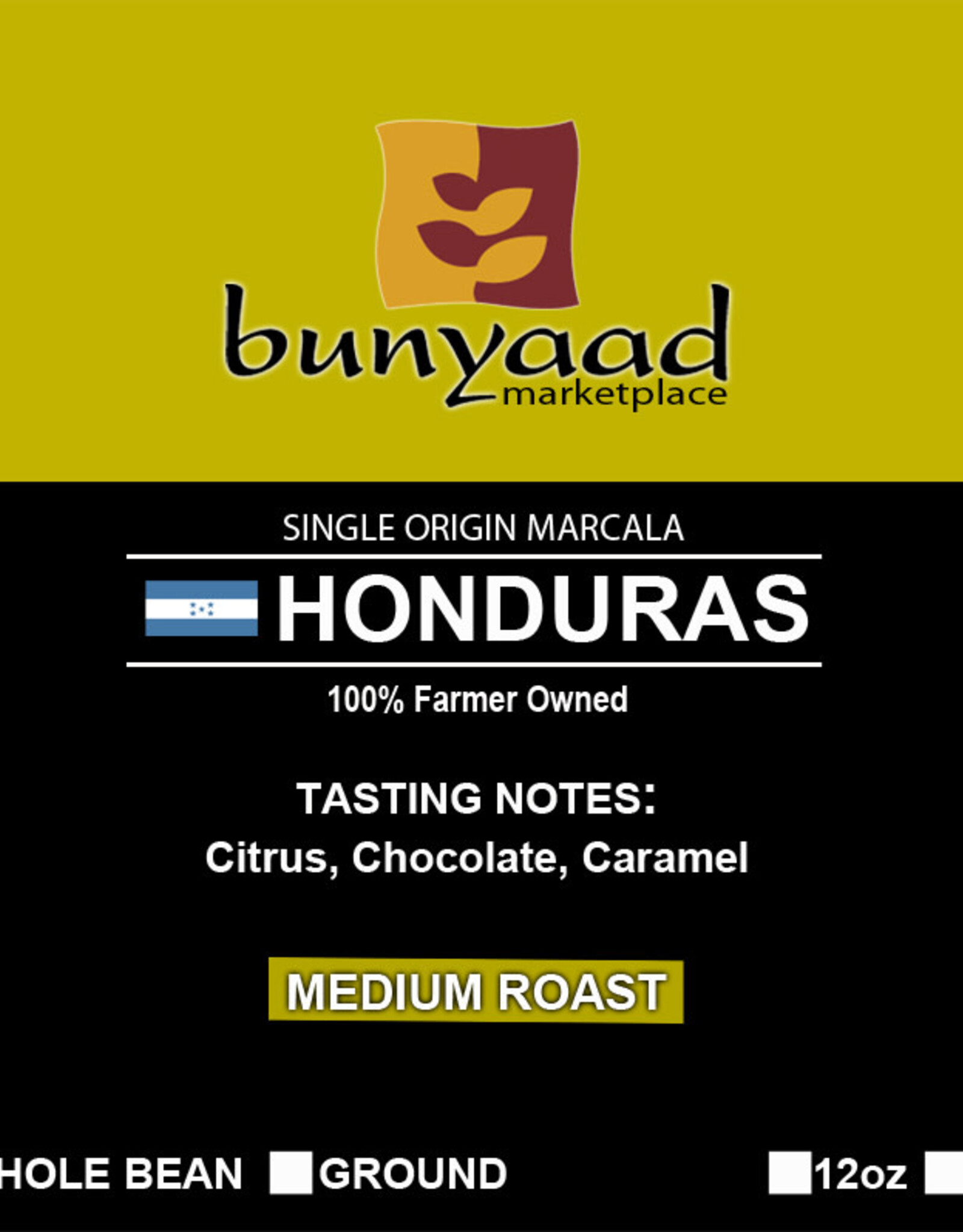 Lenca Coffee Roasters Bunyaad Honduras Coffee -
