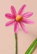 Ten Thousand Villages Silk Paper Flowers (Pink Cone)