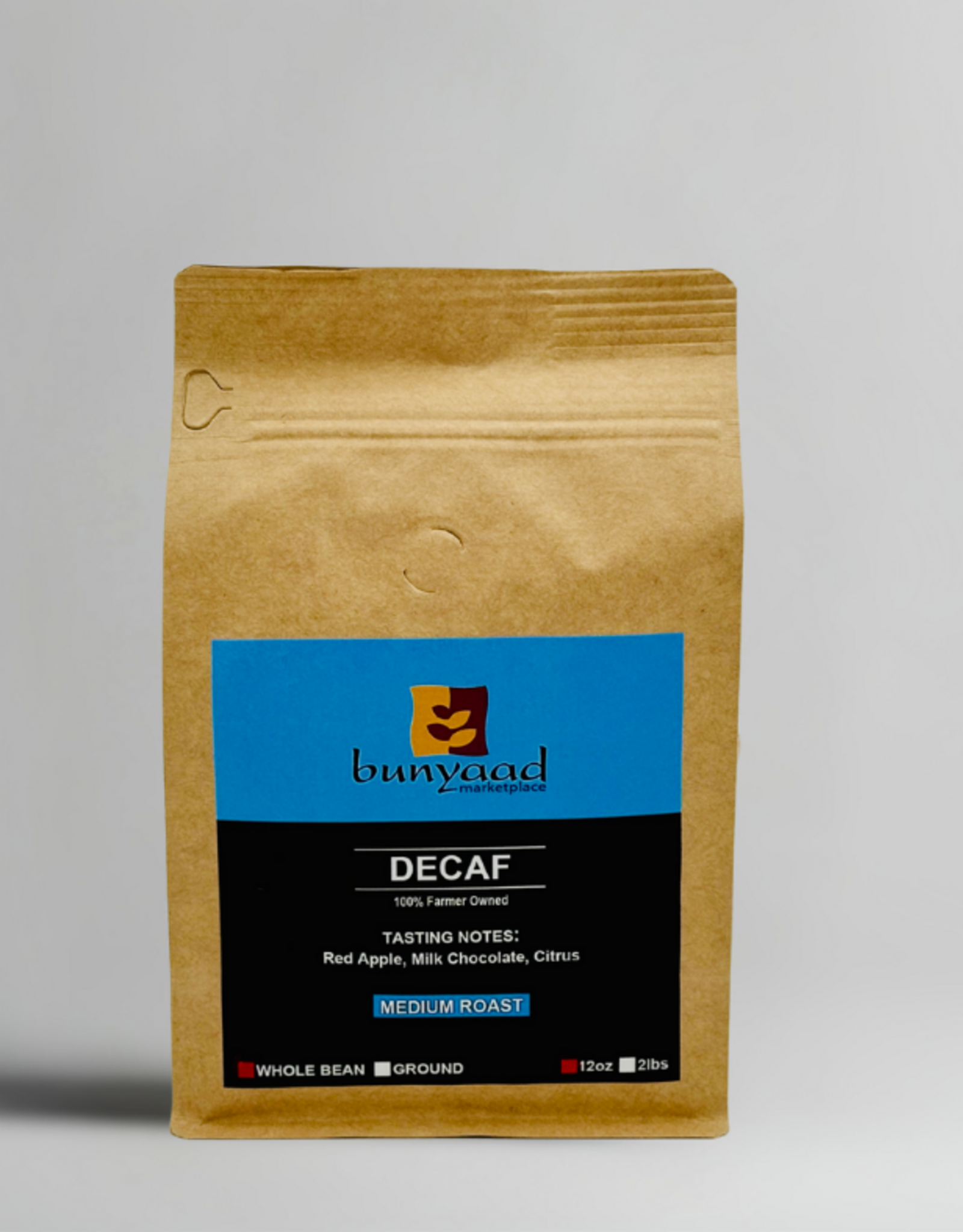 Lenca Coffee Roasters Bunyaad Decaf Coffee - 12oz