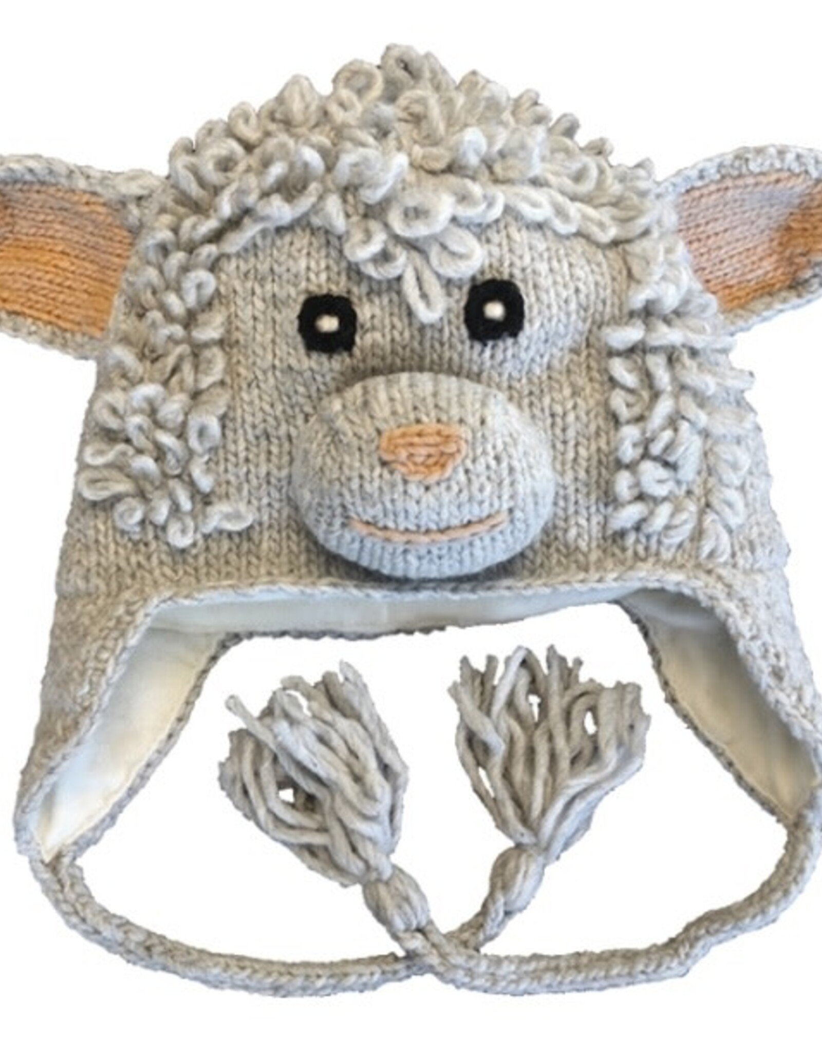 Arts of Ecuador Grey Sheep Hat - Youth Size