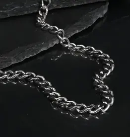 Starfish Project Linked Curb Chain in Stainless Steel