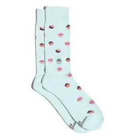 Conscious Step Socks that Provide Meals (Blue Cupcakes)