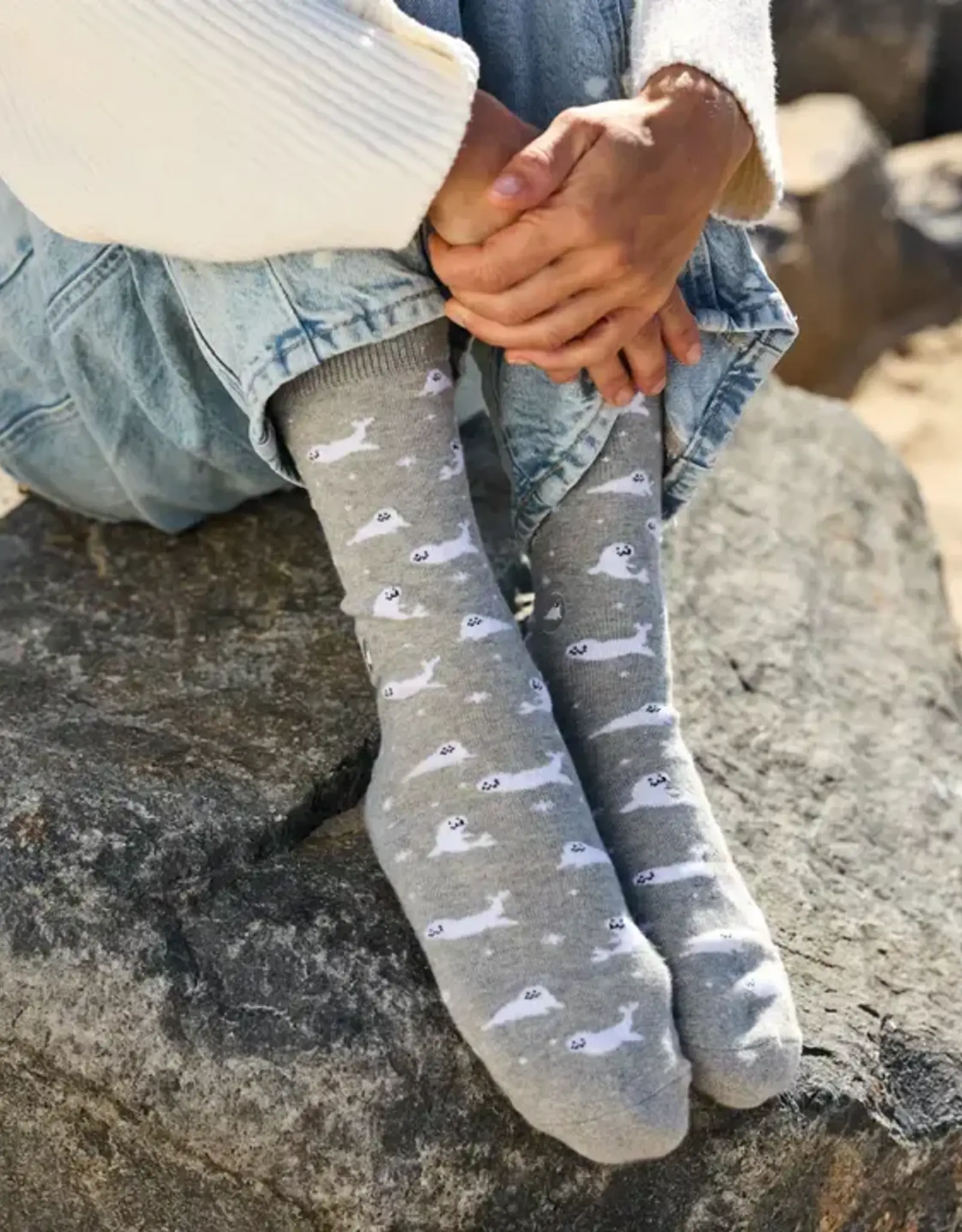 Conscious Step Socks that Protect Seals